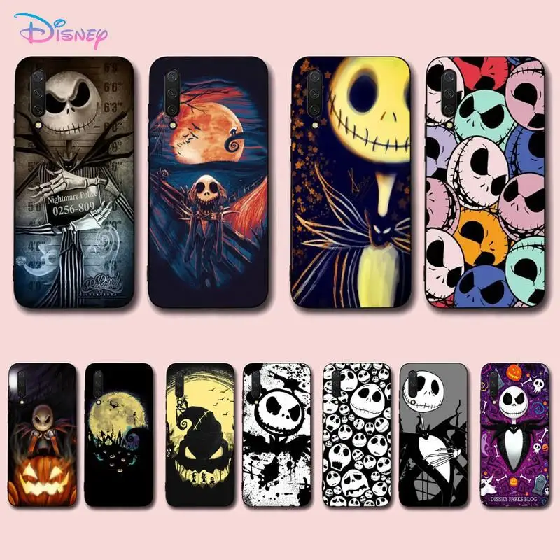

Disney Jack Skellington Phone Case for Xiaomi mi 5 6 8 9 10 lite pro SE Mix 2s 3 F1 Max2 3