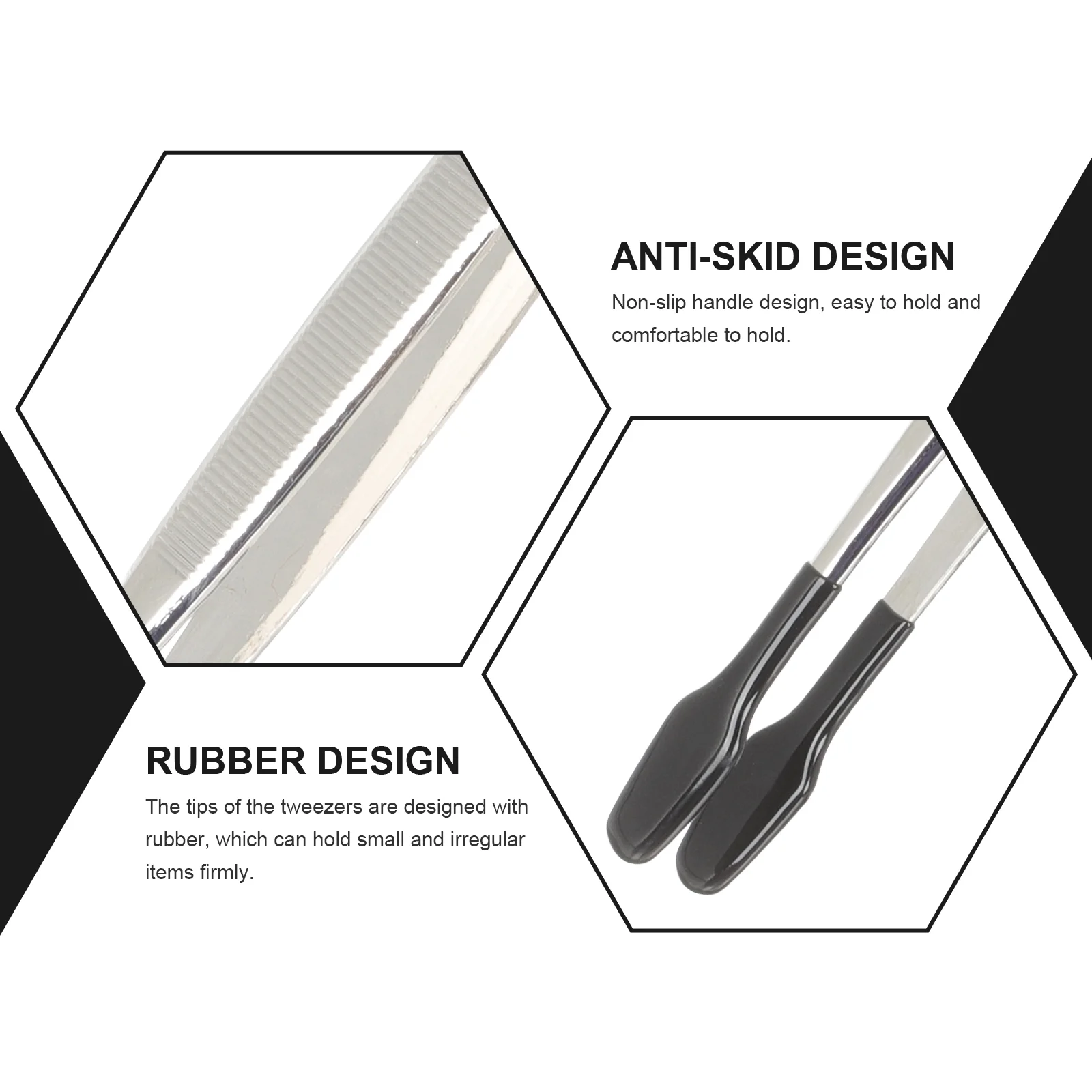 Пинцет ювелирные изделия для стеклянных монет щипцы резиновый штамп плоский