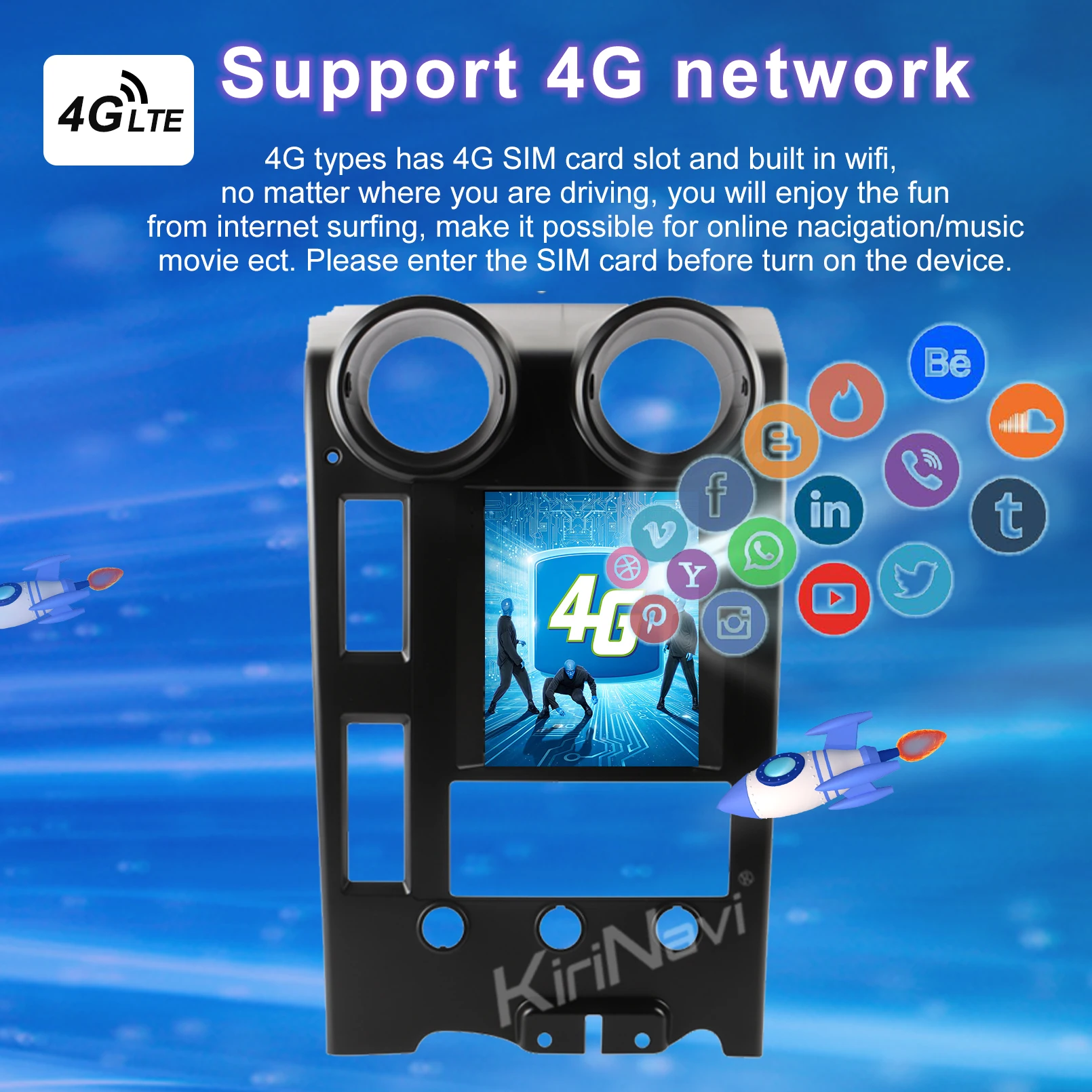 Автомагнитола Kirinavi для Hummer H2 2004-2007 Android 11 автомобильное радио DVD мультимедийный