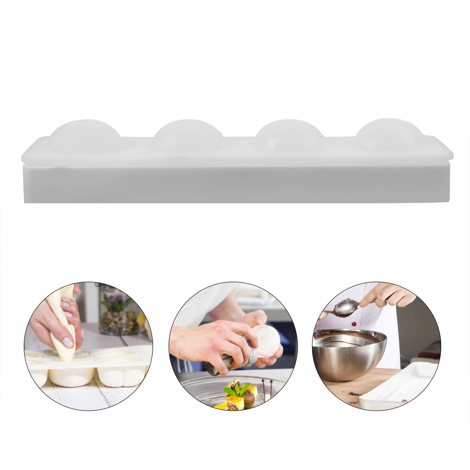 

Lemon Cake Mold Silicone Gummy Molds Dessert DIY Baking Ice Cubes 3D Silica Gel Mousse