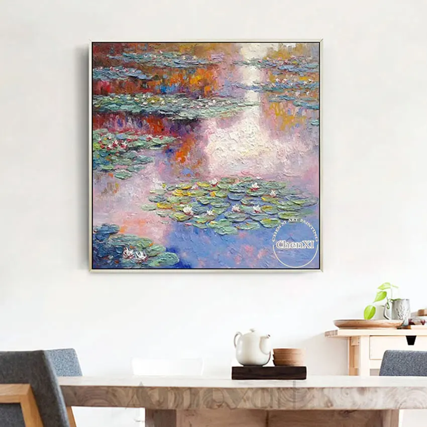 Репродукция известных картин Настенная картина ручной работы домашнее