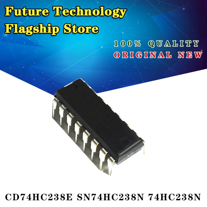 

10 unids/lote CD74HC238E DIP-16 CD74HC238 74HC238 Logic IC