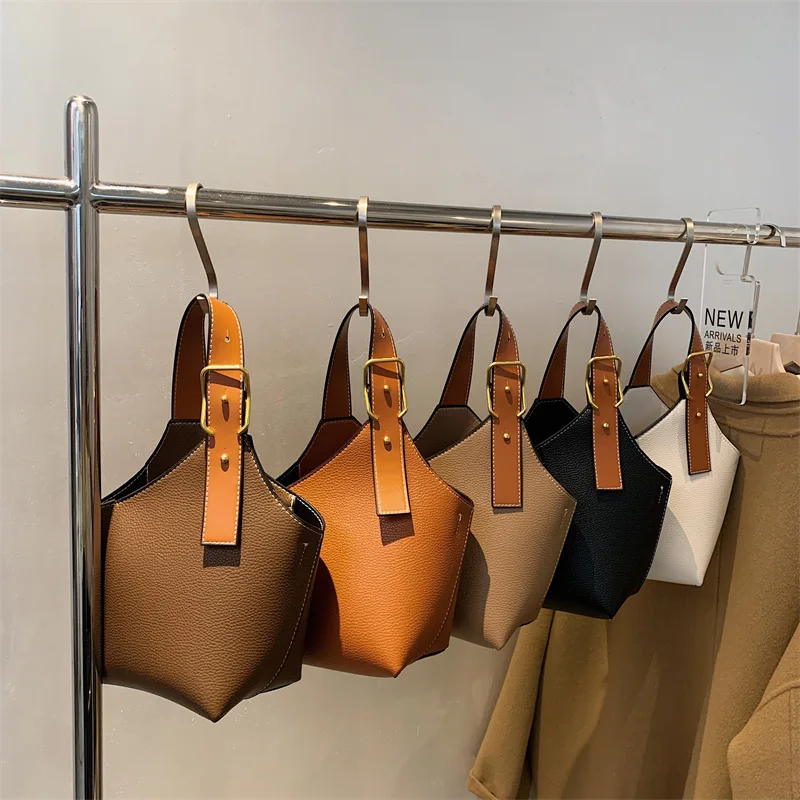 

Винтажные женские сумки-ведра с клиньями, дизайнерские сумки через плечо, маленькие дамские сумочки и кошельки из искусственной кожи bao