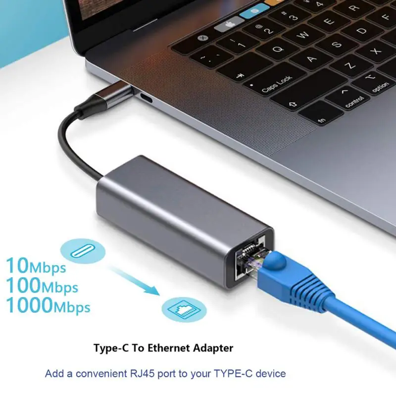 

Адаптер 10/100 Мбит/с для MacBook Pro Samsung Galaxy Android PC Type C