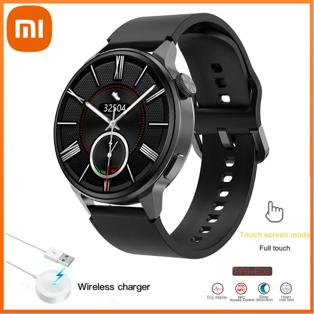 

Смарт-часы Xiaomi NFC, Bluetooth, GPS, пульсометр, ЭКГ, ФПГ