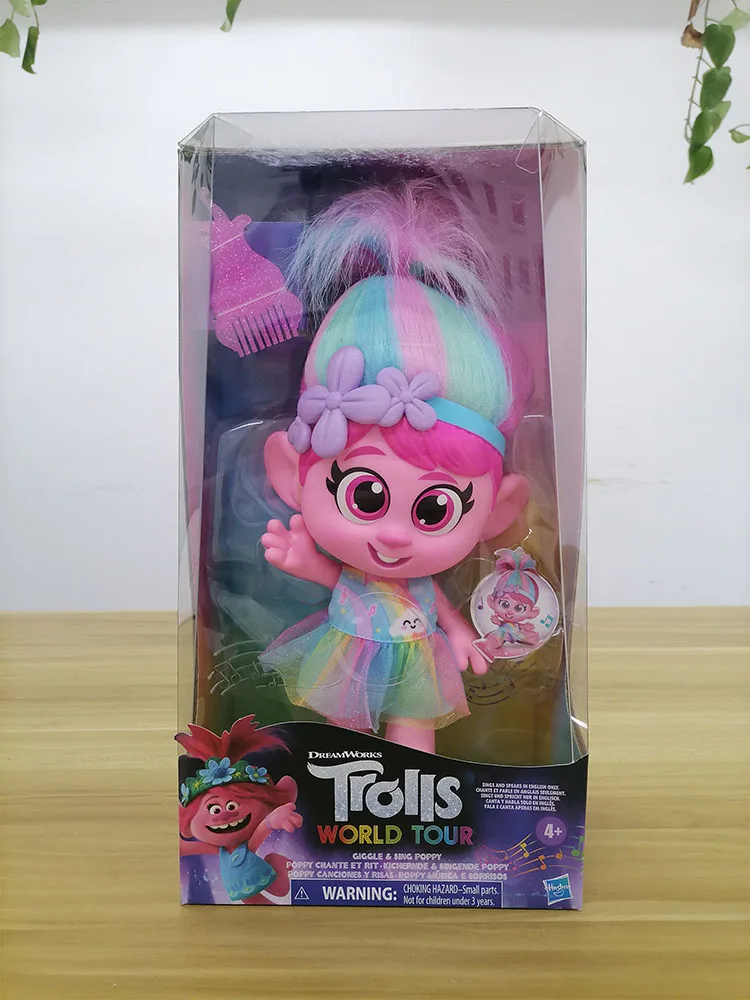 Giggle Sings Speak In English Phrases Sounds Poppy Doll Toy Children Girls Birthday Gifts