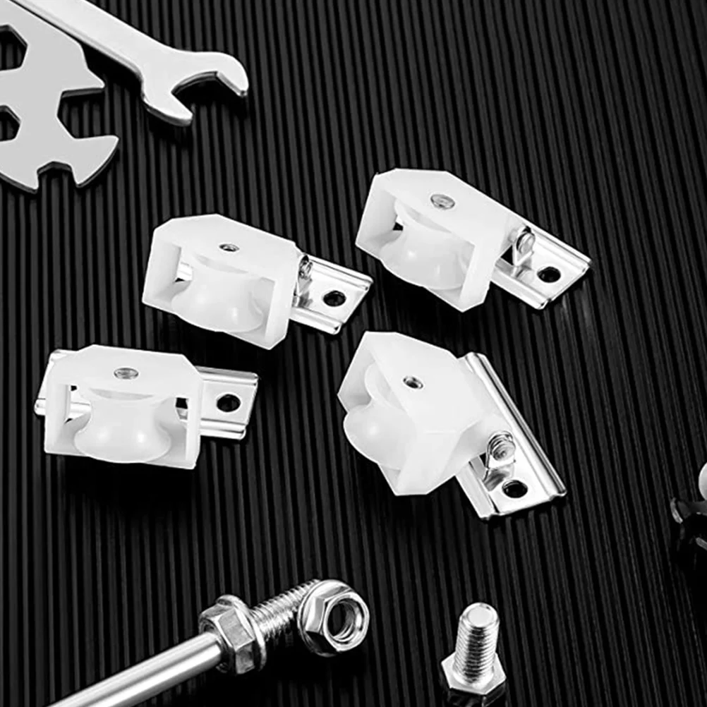 8 шт. аксессуары для римских жалюзи шкив бамбуковый роликовый замок легкие