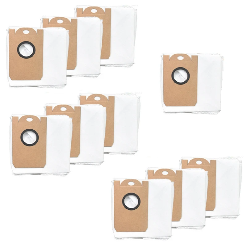 

10 Pcs Dust Bag Robot Vacuum for VIOMI VXVC 11 VXVC12 S9 Vacuum Cleaner Replacement Accessories