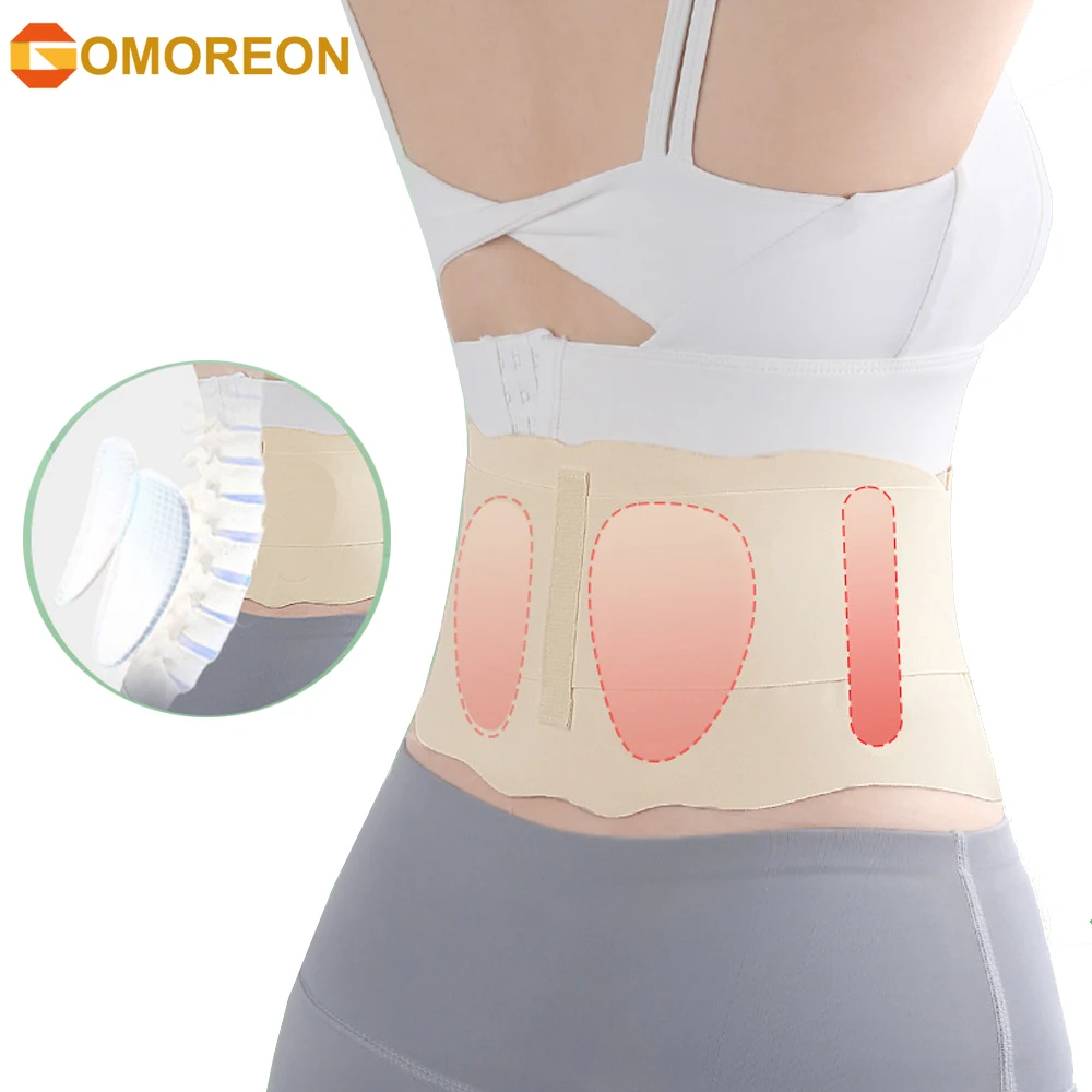 

Thin Back Brace for Lower Back Pain Relief, Breathable Waist Support, Lumbar Support Belt for Sciatica, Scoliosis,Herniated Disc