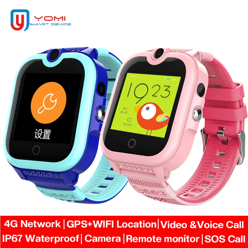 

Водонепроницаемые Смарт-часы с камерой, GPS, Wi-Fi, 4G, IP67