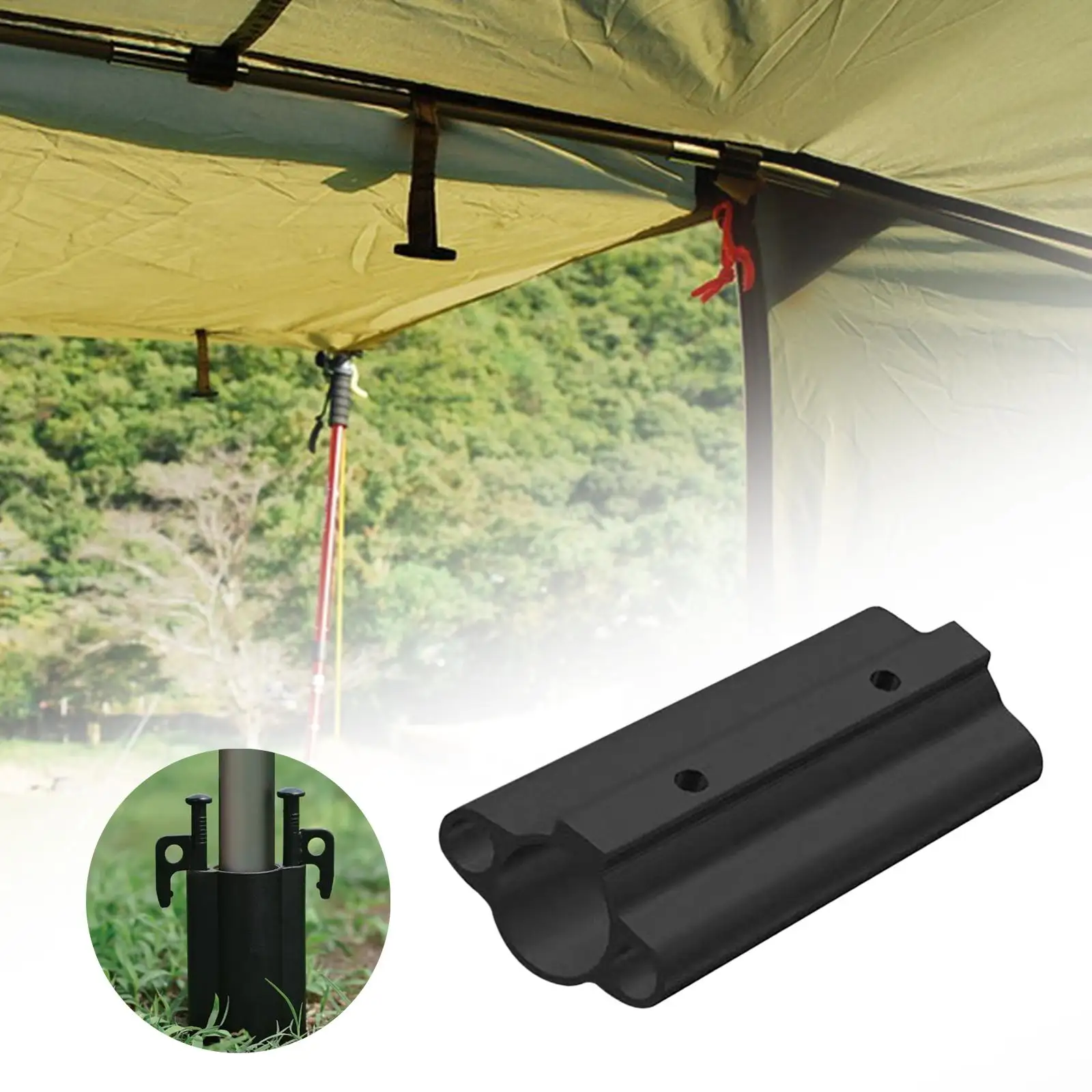 Держатель палатки для кемпинга с фиксированной трубкой усиленный держатель