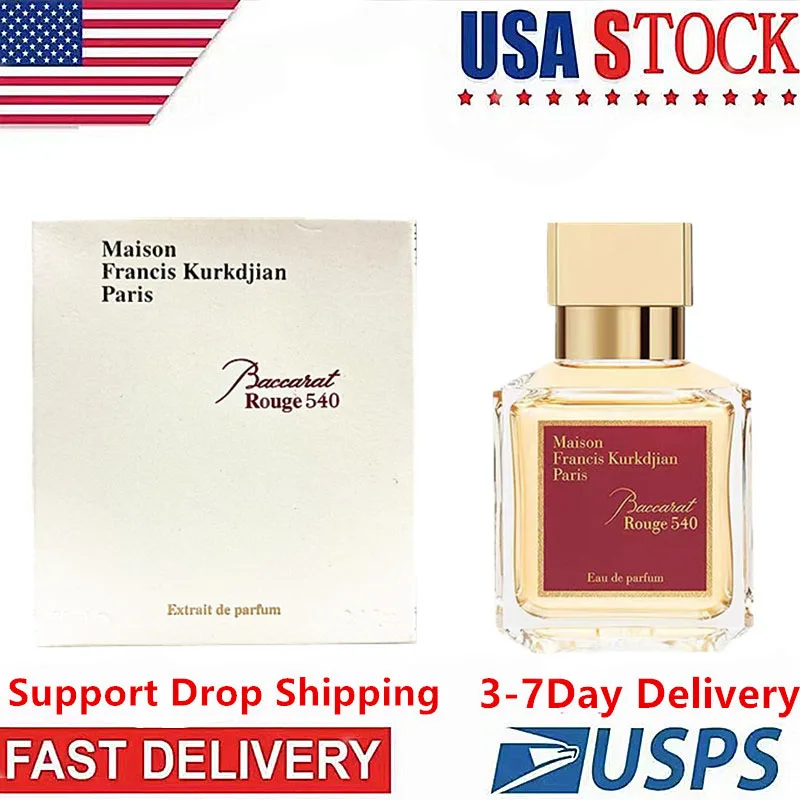

High Quality Parfume Baccarat Rouge 540 Parfum for Women Long Lasting Original Charm Lady Fragrance Parfumes