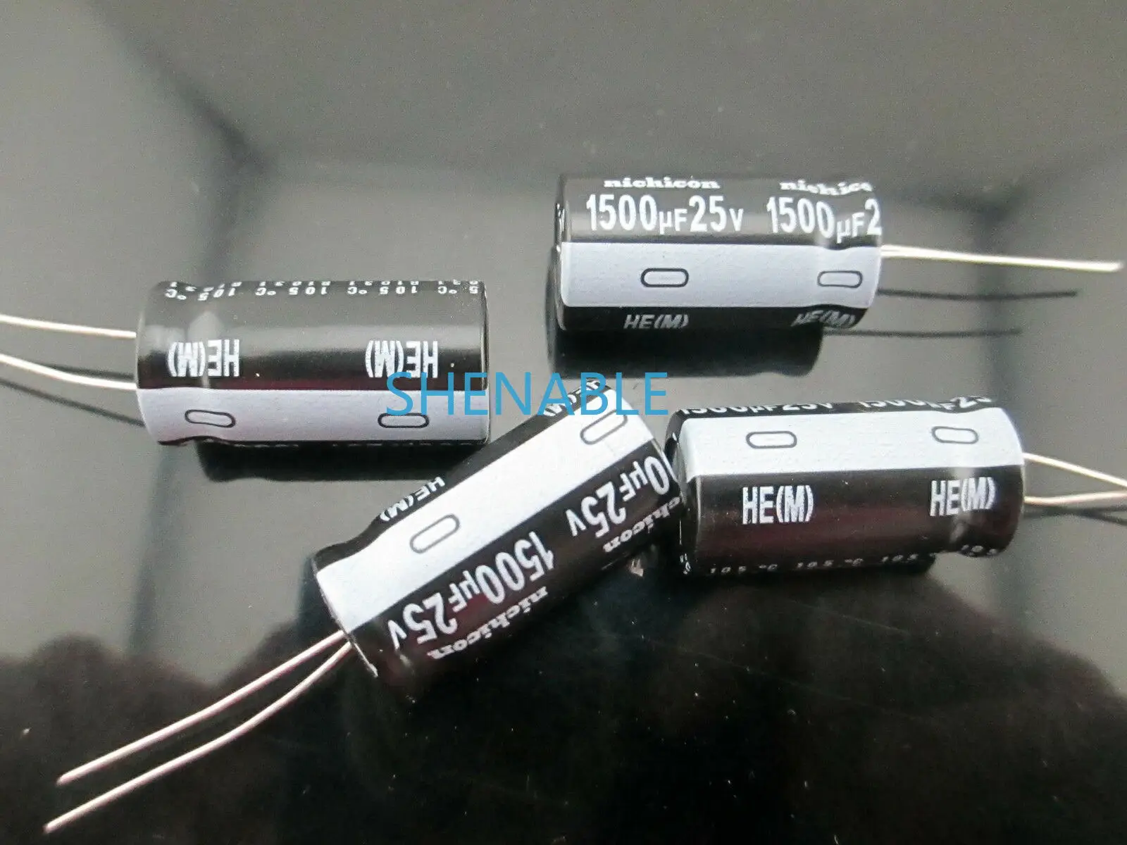 

Nichicon HE 1500mfd 25V 1500UF capacitor 105℃ 13*25mm