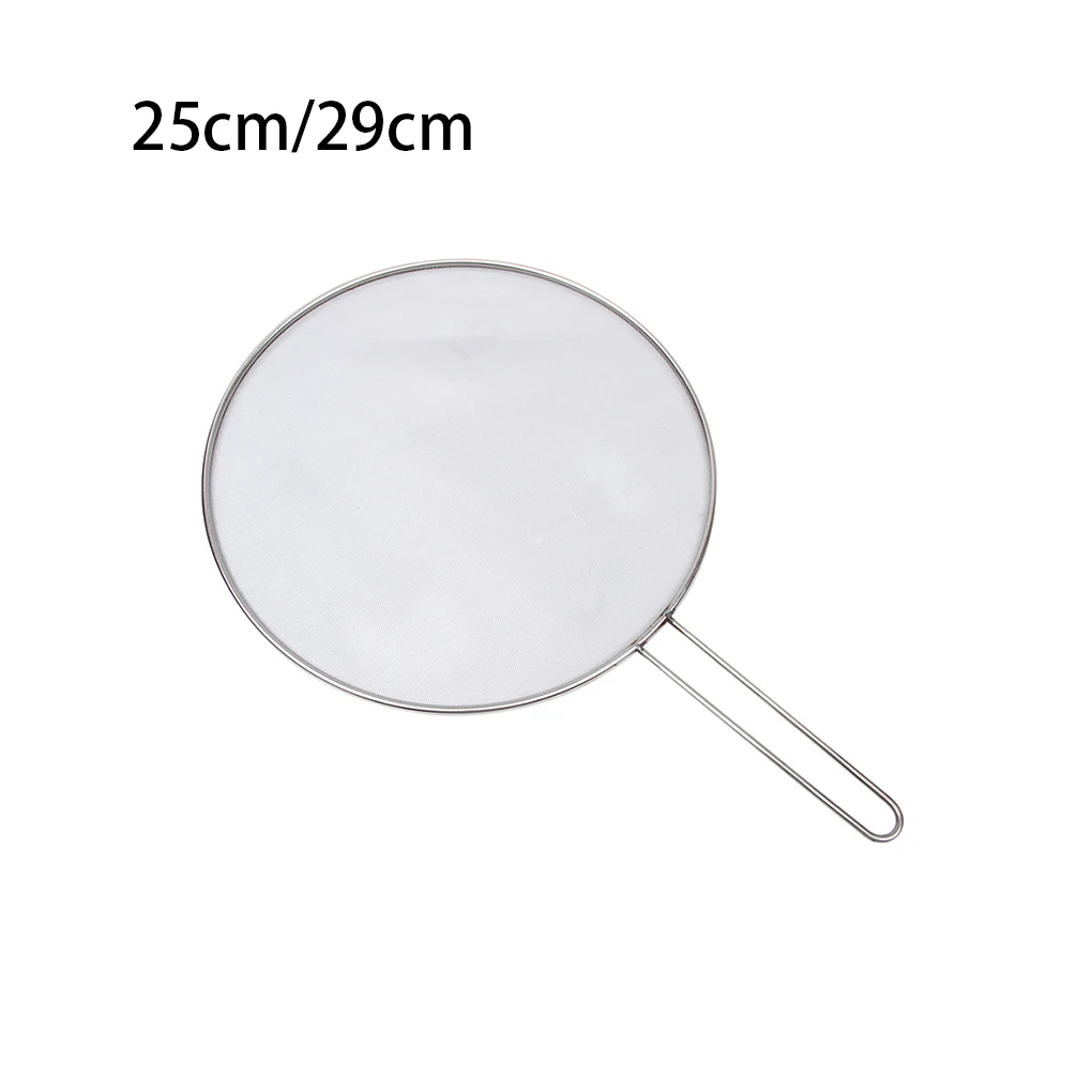 

Stainless Steel Oil Grease Splatter Screen Guard Kitchen Cooking Oil Splashing Shield Mesh Cover 29cm