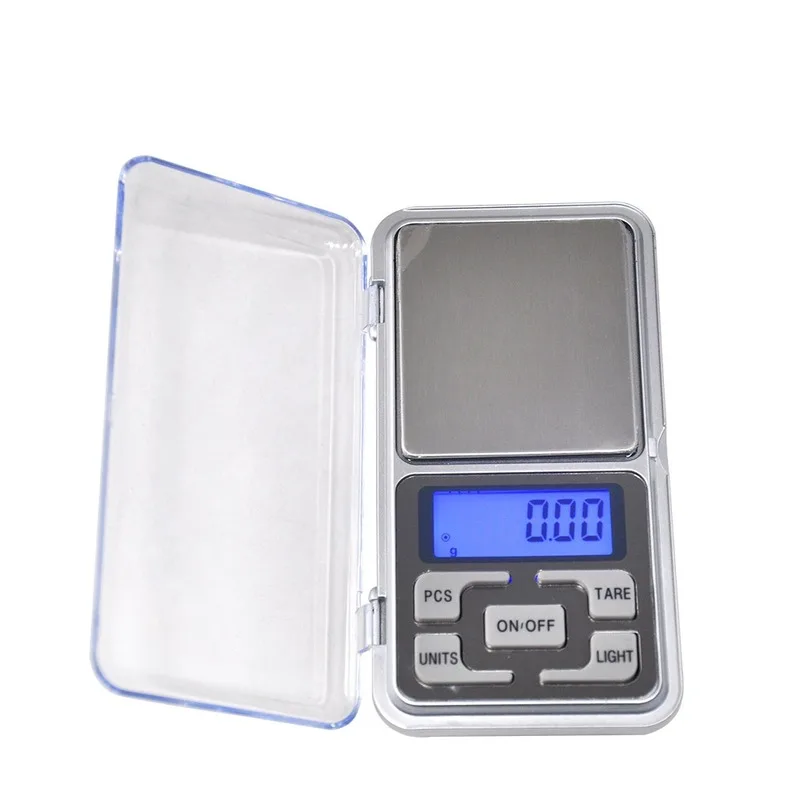 

10pcs Electronic Mini Lcd Digital Jewelry Scale Precision Tobacco Pocket Scale 0.01g Accuracy for Herb Smoking Weed Accessories