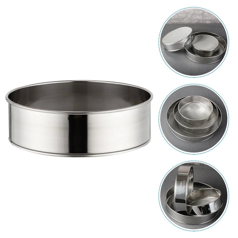 

Sifter Flour Baking Sieve Shaker Stainless Steel Kitchen Mesh Cake Strainers Cup Finehandheld Metal Hand Strainer Sugar Icing