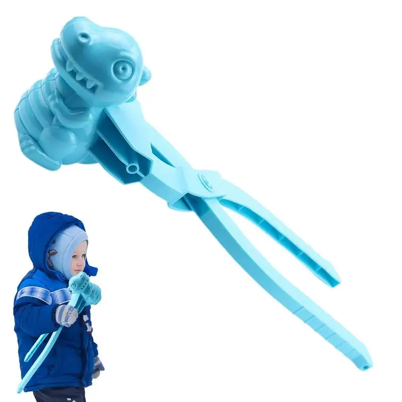 

Maker Toddler Toy Dinosaur Shape Snow Ball Toys Maker Tool With Handle For Kids Outdoor Indoor Winter Fight