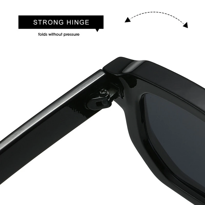 Очки солнцезащитные женские и мужские в стиле ретро квадратной формы