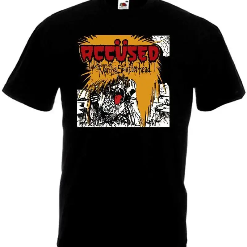 Фото Футболка The Accused The Return Of Martha Splatterhead v2, черная, все размеры S-5XL №1