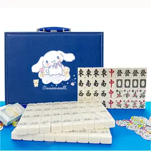 High Grade Ecofriendly 40-42mm Ivory Color Crystal Jade Mahjong Tiles  144pcs/set Board Game Party Supplies Mah-jong - Board Game - AliExpress