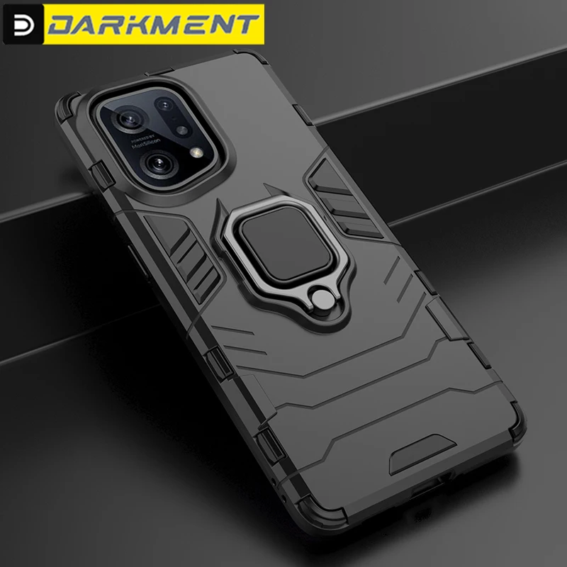 

Shockproof Ring Car Holder Phone Case For OPPO Find X2 X3 X5 Lite Neo Armor Cover for OPPO R9 R9s R11 R11s Plus R15 R15x R17 Pro