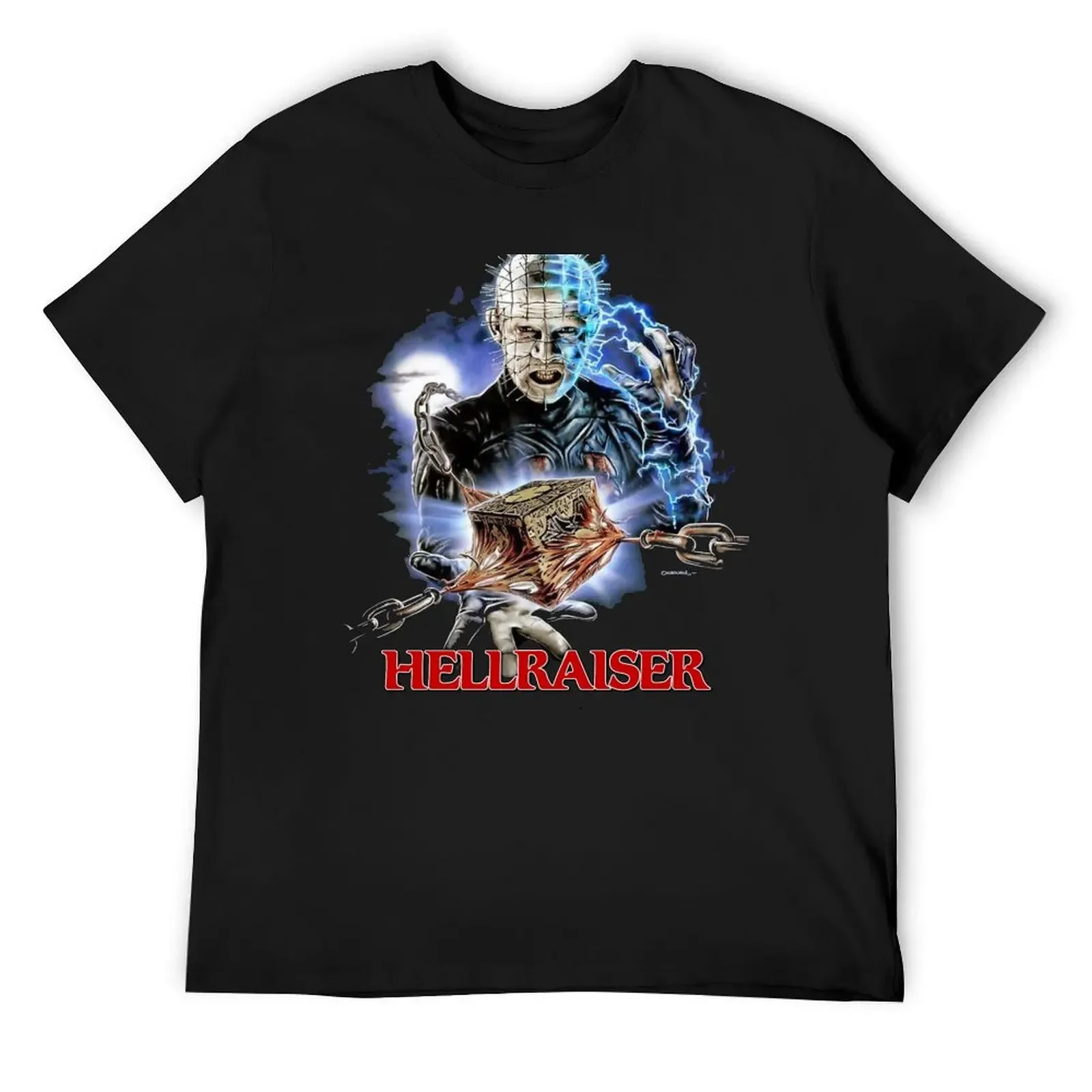 Hellraiser - Pinhead 1 【?Horror】 Design (1987) Футболка черные винтажные футболки мужская футболка