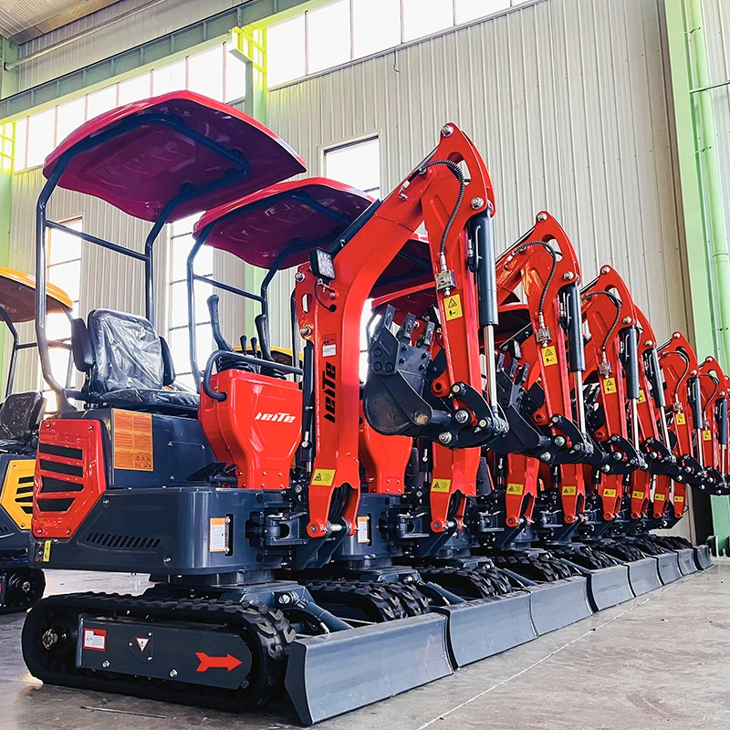 Chinese Excavator Manufacturer Wholesale 1Ton Hydraulic Mini Excavator LT1012 PLUS  1.2 Ton Small Digger Ex-factory Price