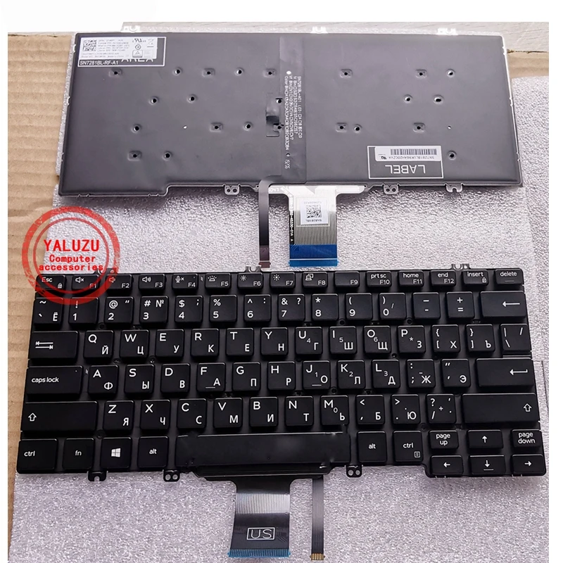Новая русская клавиатура для ноутбука DELL histud E5200 5300 7200 7300 7290 5310 2 в 1 с русской раскладкой Новая русская клавиатура для ноутбука DELL histud E5200 5300 7200 7300 7290 5310 2 в 1 с русской раскладкой