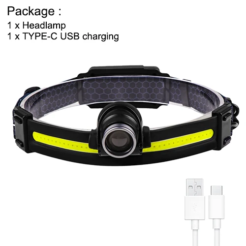 

Налобный фонарь Amanfire 668 XPG+COB