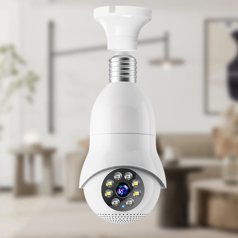 

Панорамная IP-камера E27 с функцией ночного видения, 1080P, 360 °