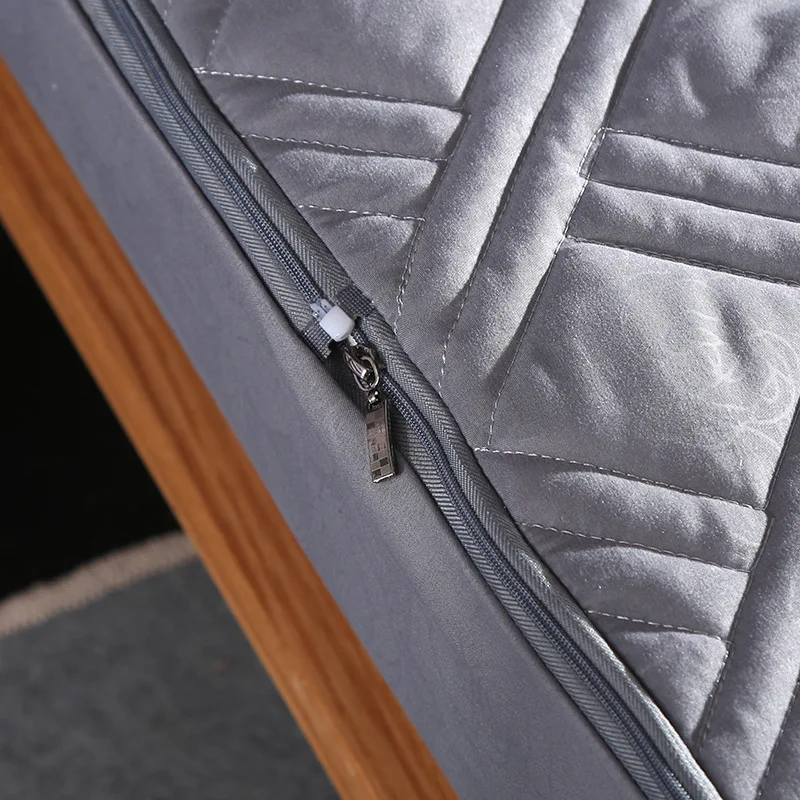 Настоящий защитный матрас наматрасник для кровати чехол матраса с защитой от