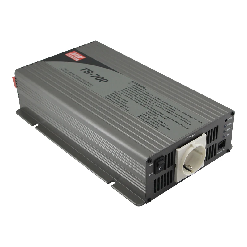 

MeanWell DC/AC Switching Power Supply Inverter 700W TS-700-112A