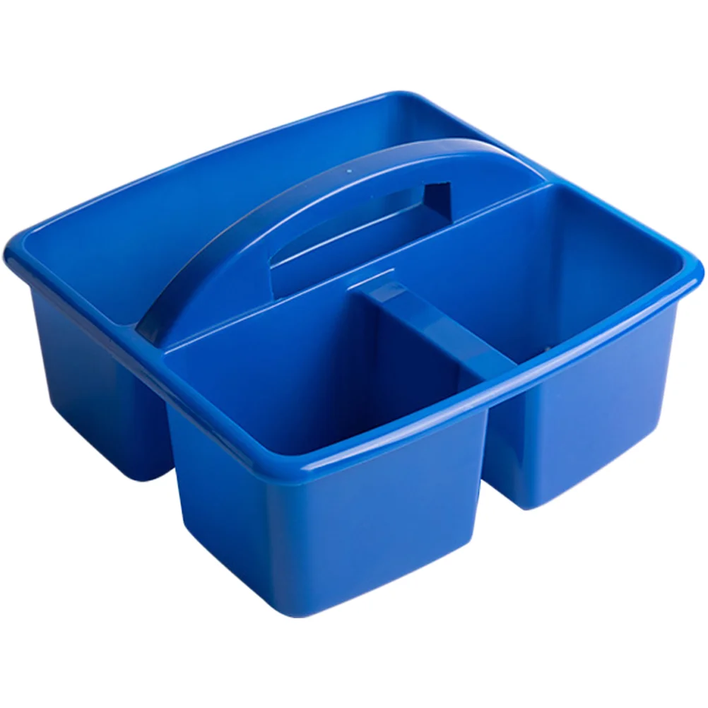 

Organizer Cleaning Tote Divided Handle Brush Utility Bucket Tool Bin Caddies Classroom Storage Basket Holder Supplies Tub Makeup