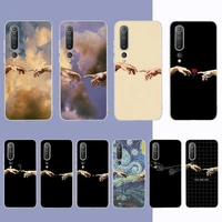 creation of adam phone case for samsung s21 a10 for redmi note 7 9 for huawei p30pro honor 8x 10i cover