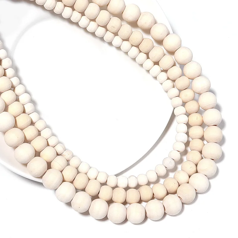 Бусины из натурального дерева для изготовления ювелирных изделий 35-100 шт./лот -