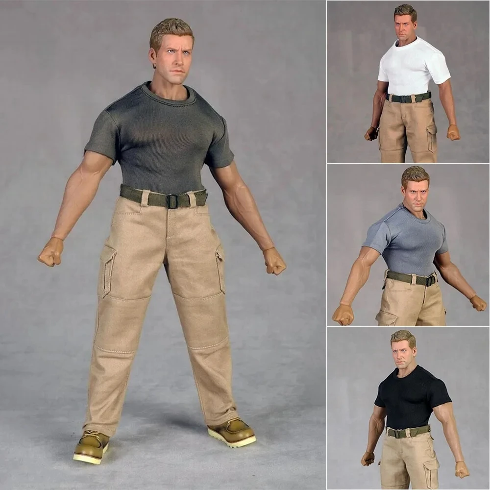 CCTOYS CC021 масштаб 1/6 мужская одежда обтягивающая футболка подходит для 12 дюймов