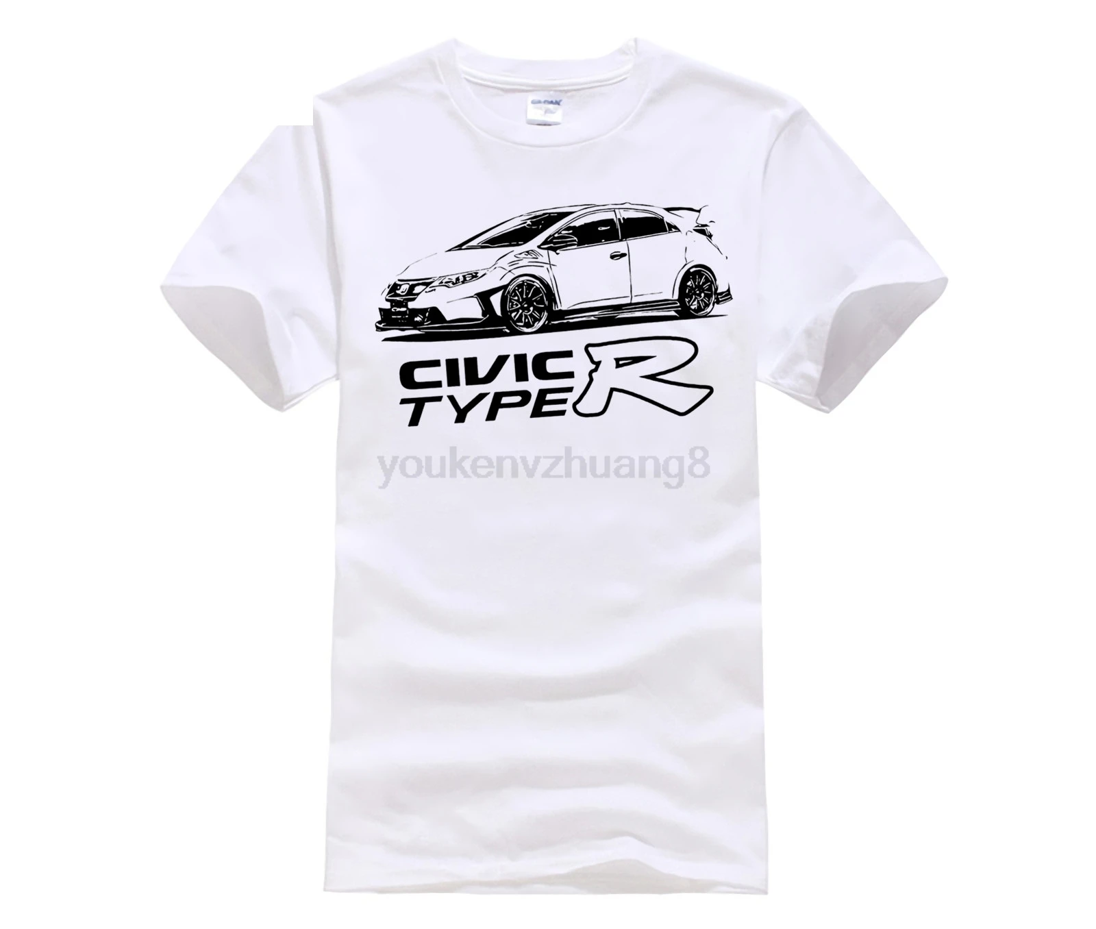 Oversized t-shirt HOT Deals 2023 Summer Style Men Tee Shirt Racings Civic Mugen Type R FK2 SOFT Cotton T-Shirt S-XXXL
