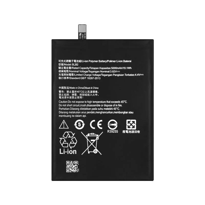 

100% Original 5000mAh BL262 Battery For Lenovo Vibe P2 P2C72 P2A42 Mobile Phone Replacement Batteries Bateria + Tools