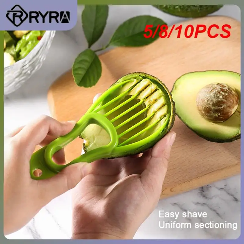 

5/8/10PCS Multi-purpose Avocado Tool Shea Corer Butter 3 In 1 Pulp Flesh Separator Plastic Knife Fruit Peeler Kitchen Gadgets