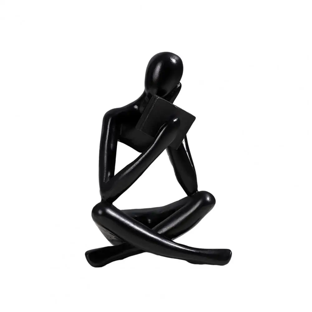 

Абстрактная статуя мыслителя из смолы