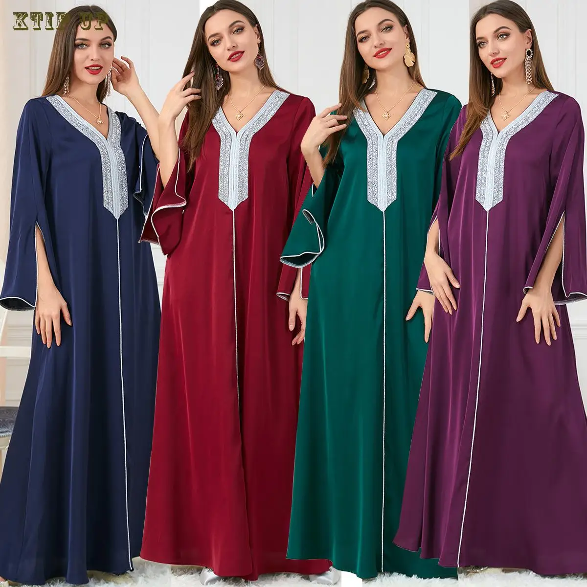 

Весеннее платье Jilbab мусульманская Бурка Женская абайя осеннее марокканвечерние вечернее платье утолщенное абайя, кафтан абайя Арабская од...