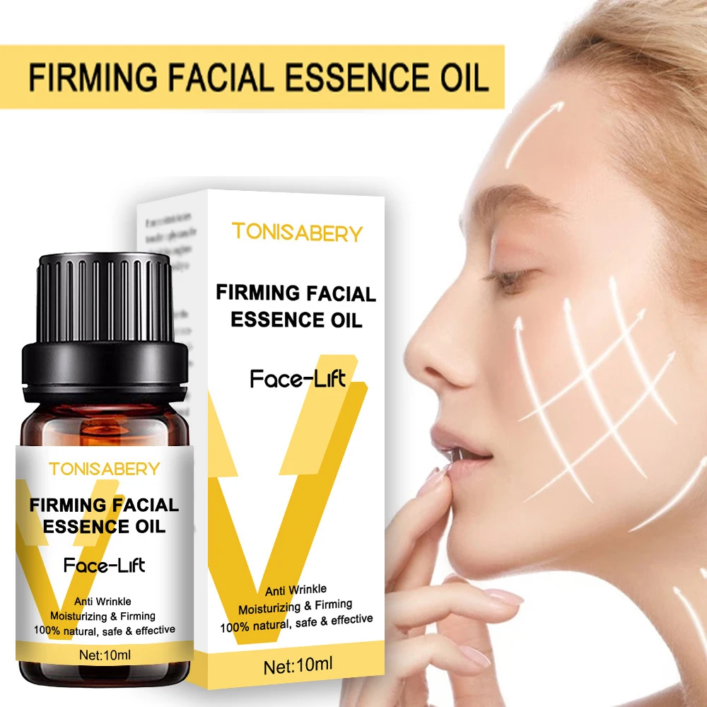 Firming Face-lift Slimming Essential Oil V-Shape Removal Masseter Muscle Double Chin Facial Fat Burning Anti-aging Products