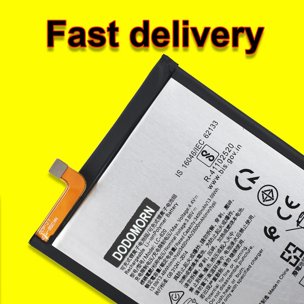 Новый аккумулятор емкостью 3500 мАч для телефона Nokia 6 2 7 TA-1198 TA-1200 TA-1196 + номер
