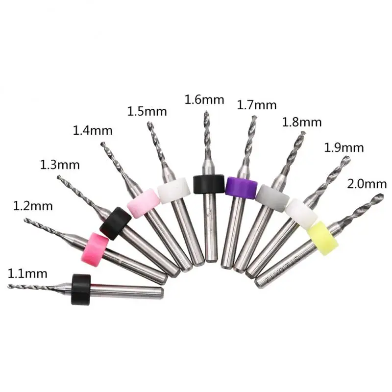 

Mini PCB Drill Bit 0.1mm-3.0mm Alloy Tungsten Steel Carbide Drill Bits For Print Circuit Board CNC Drill Bits Machine
