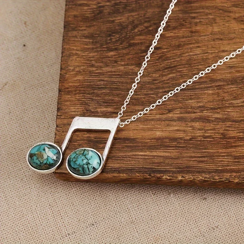 Элегантное ожерелье с восемью нотами Bi Luo Yue съемный кулон ювелирные изделия для