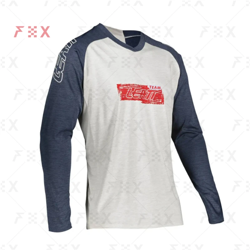 

2021 New Motorcycle Mountain Bike Team Downhill Jersey MTB Offroad Motorcycle Shirt Off-road Mountain team Leatt Jersey Racing