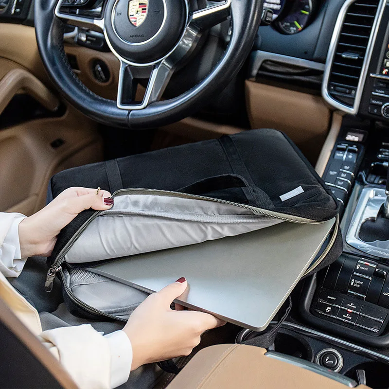 High Capacity Business Briefcase Simple Fashion Document Organize Storage Bag Water Proof A4 File Handbag Accessories Supplies