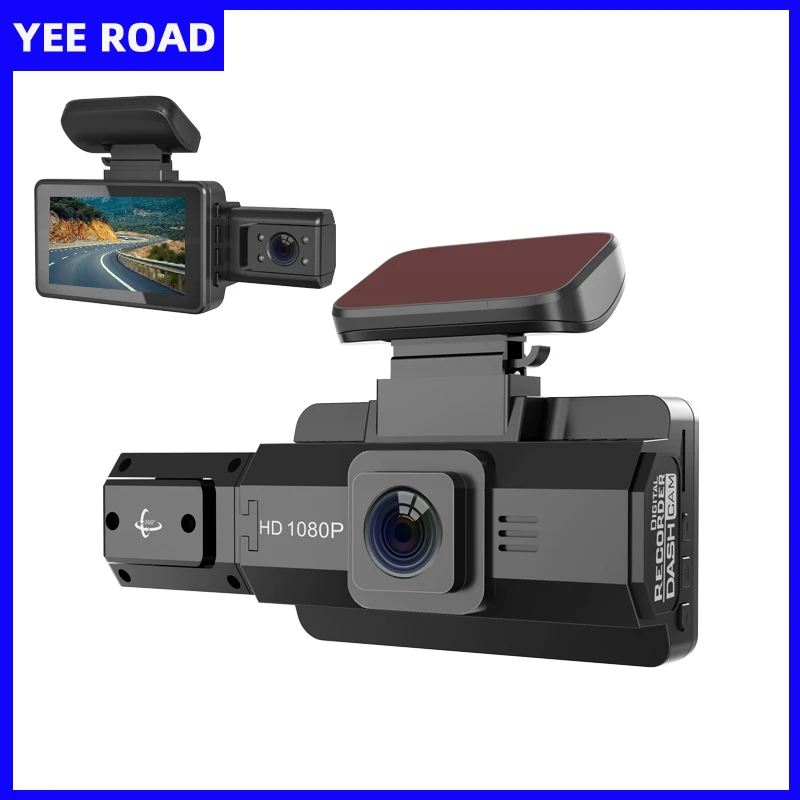 

FHD Car DVR Car Recorders Dash Cam Dual Record Video Registrar Dash Camera 1080P Dvr Night Vision Video recorders DashCam