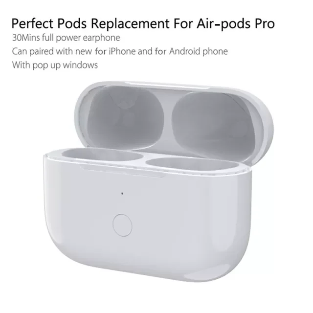 

for Airpods 1/2 Bluetooth Earphone 450mAh Charger Box for Airpods Pro Replacement Wireless Charging Box with LED Indicator Light