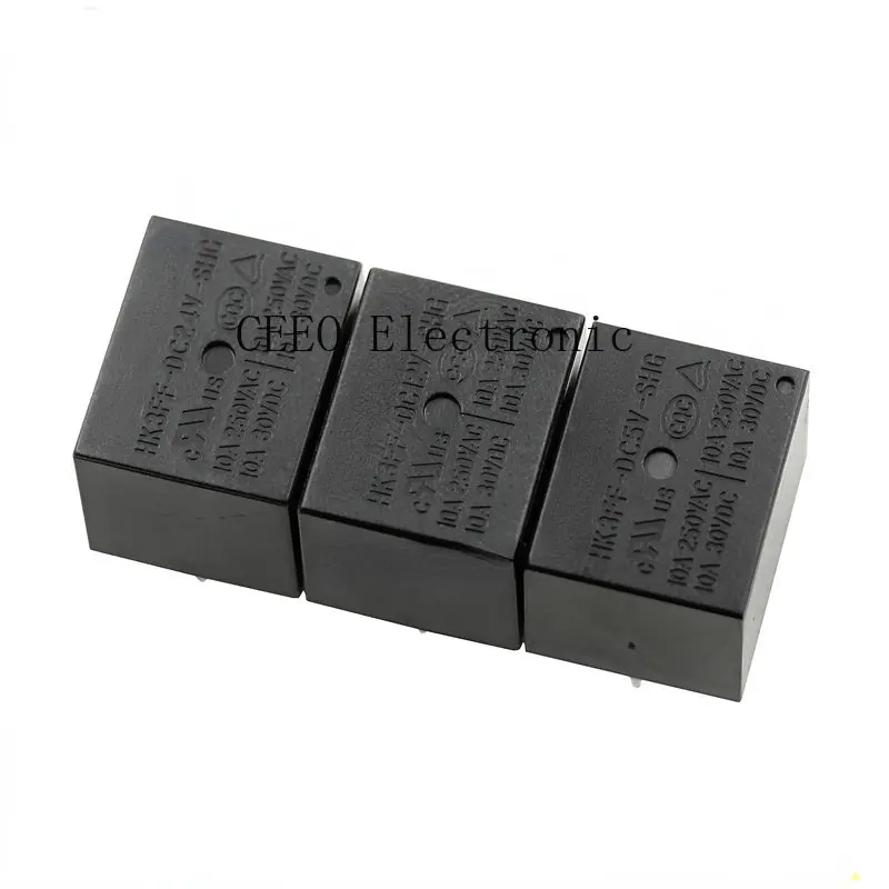 

20PCS HK3FF-DC5V-SHG HK3FF-DC12V-SHG HK3FF-DC24V-SHG T73 Electromagnetic Relay for Home Appliances